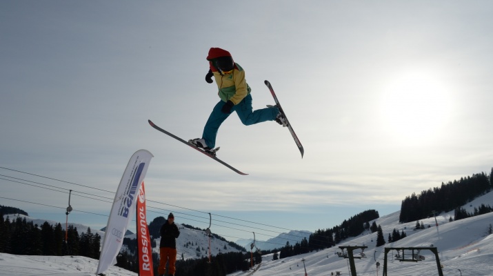 160220 Slopestyle contest Sudelfeld 2