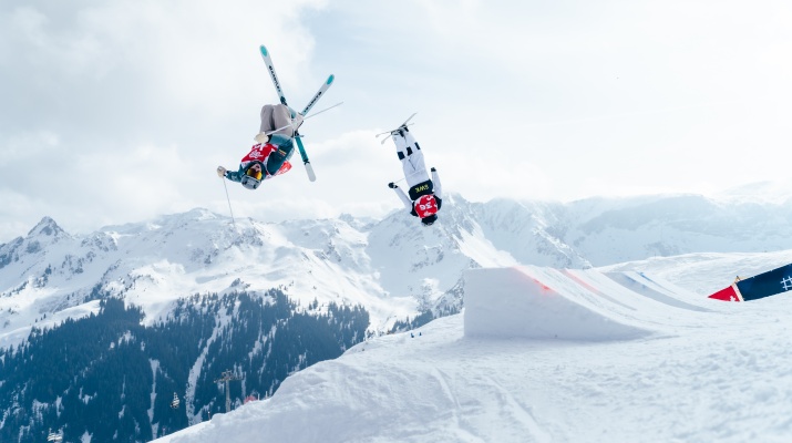 Xaver Lankes links vorne